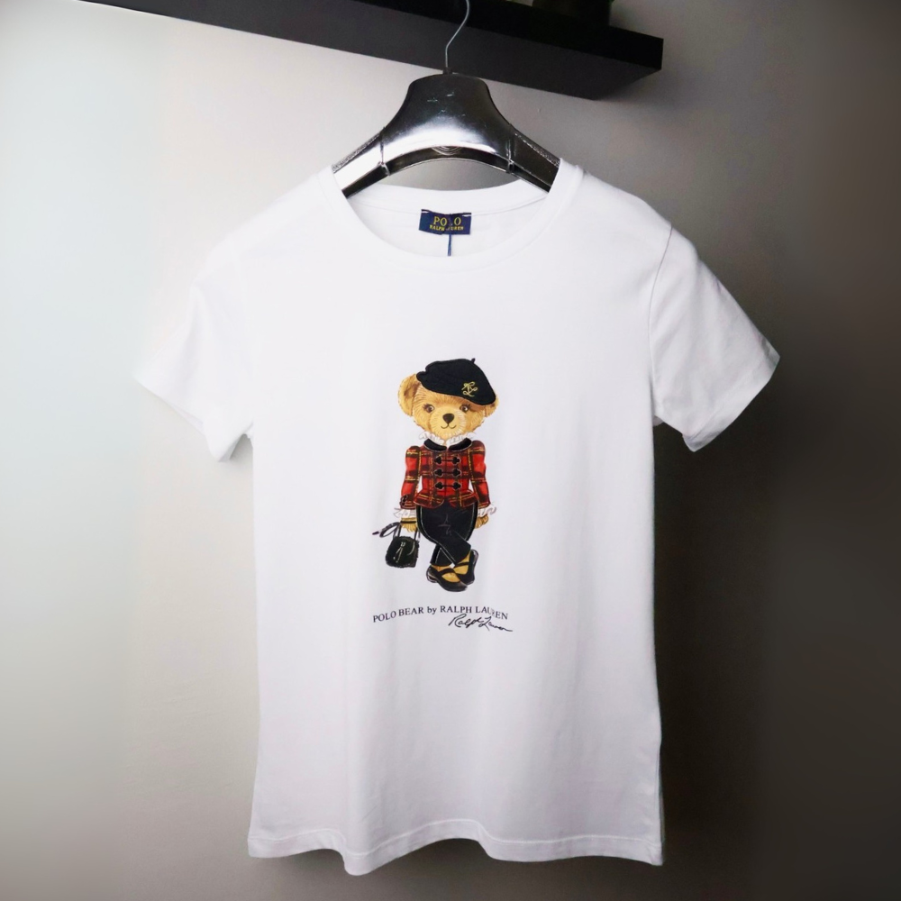 Majica Polo Ralph Lauren / White / Polo bear