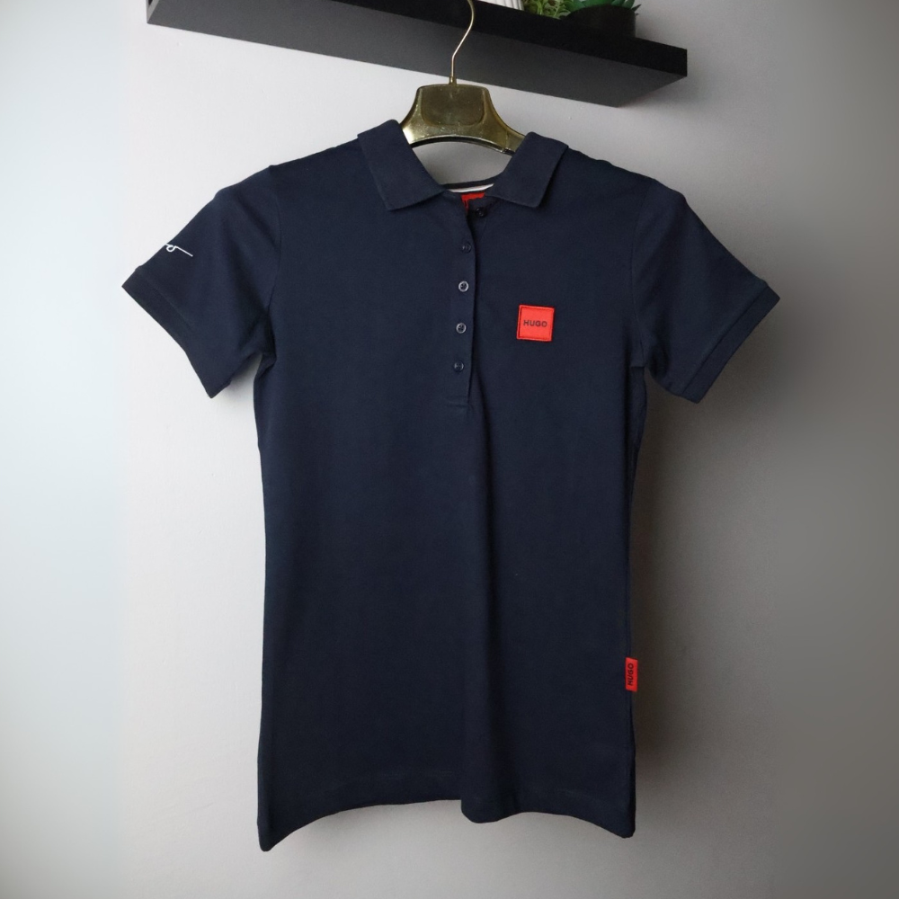 Hugo majica / Black / Collar