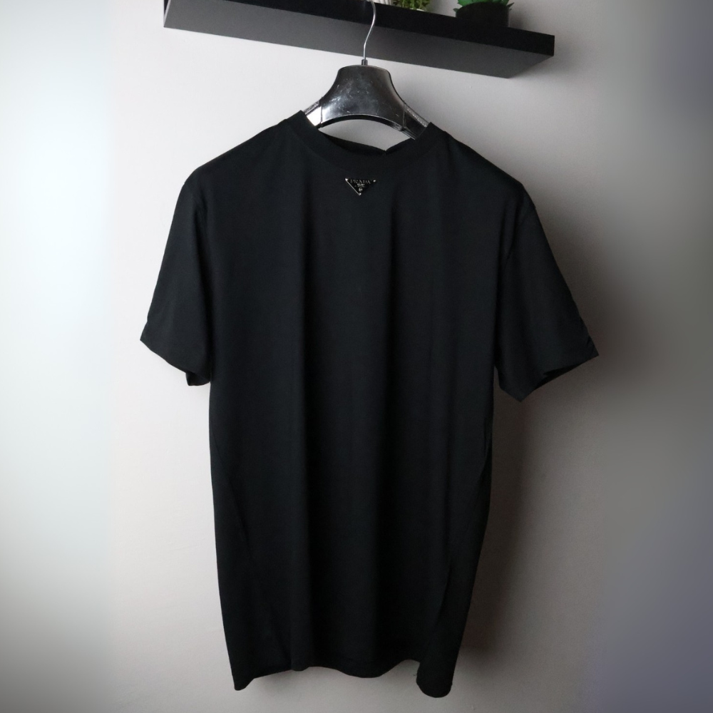 Majica Prada kratki rukavi crna