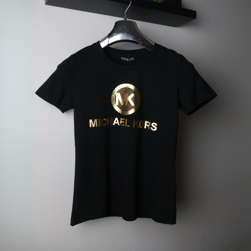 Michael Kors majica / Black / Gold logo