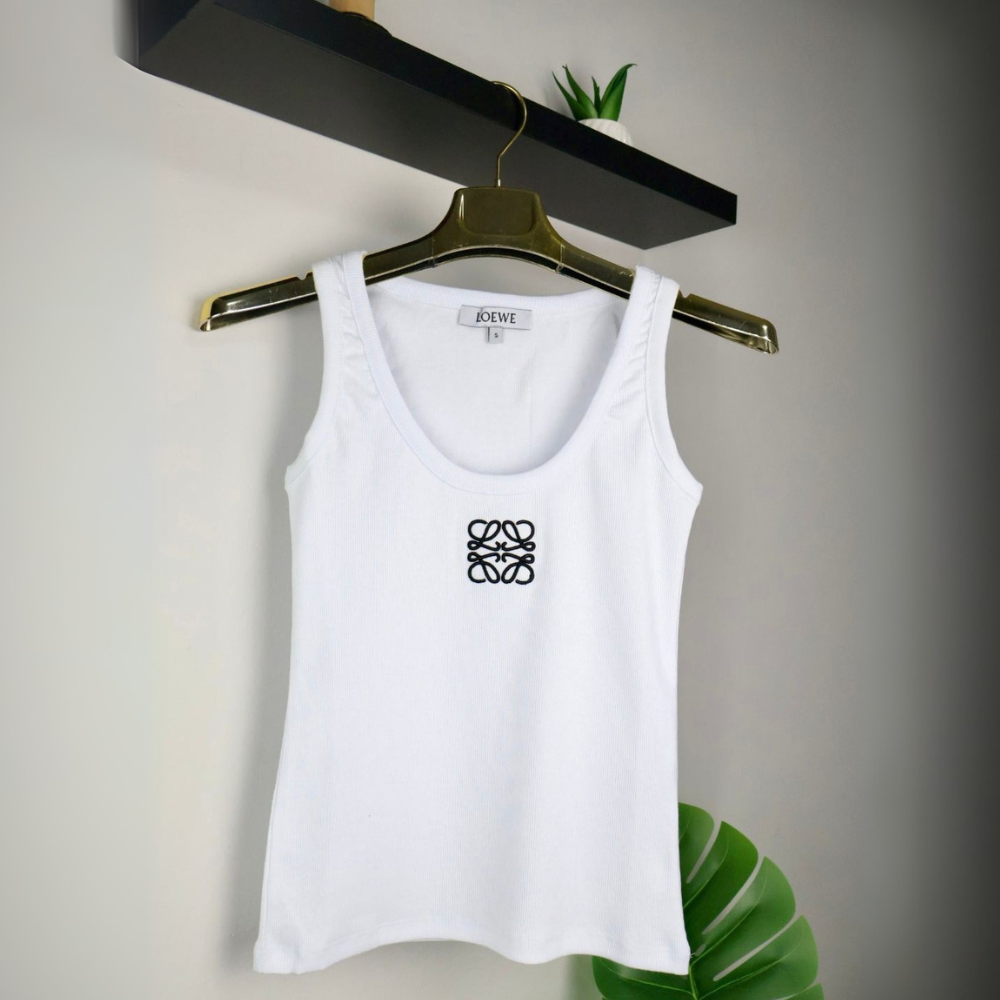 Loewe majica bez rukava / White