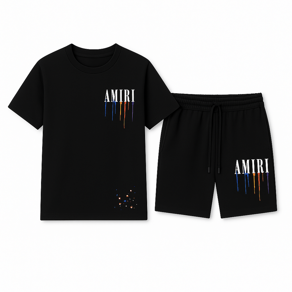 Amiri muški komplet - CRNI