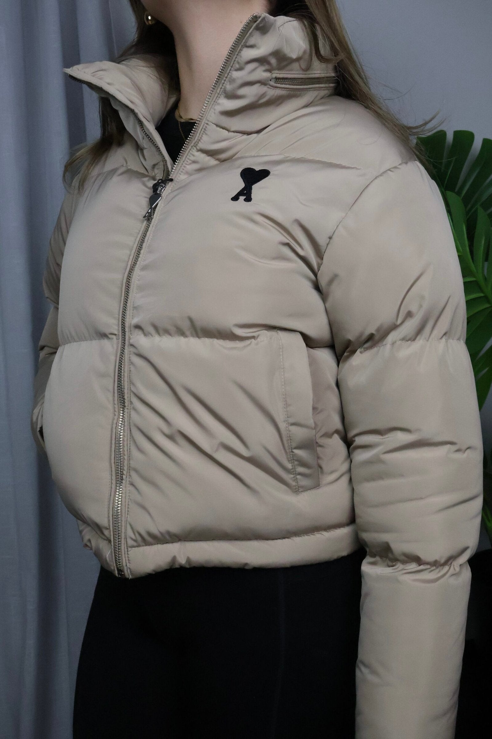 Ami Down Jakna Beige