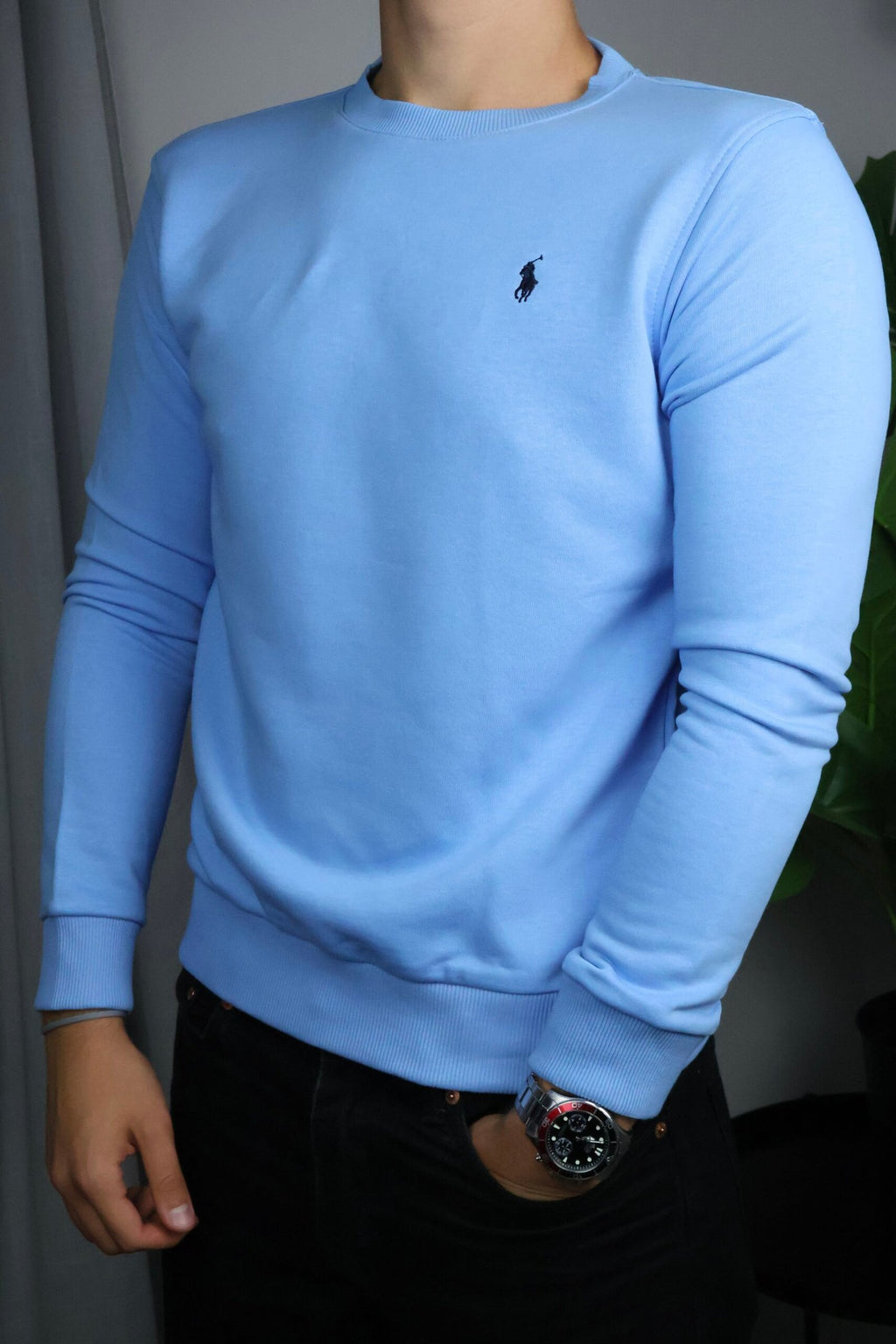 Polo Ralph Lauren dugi rukav majica "Baby Blue"