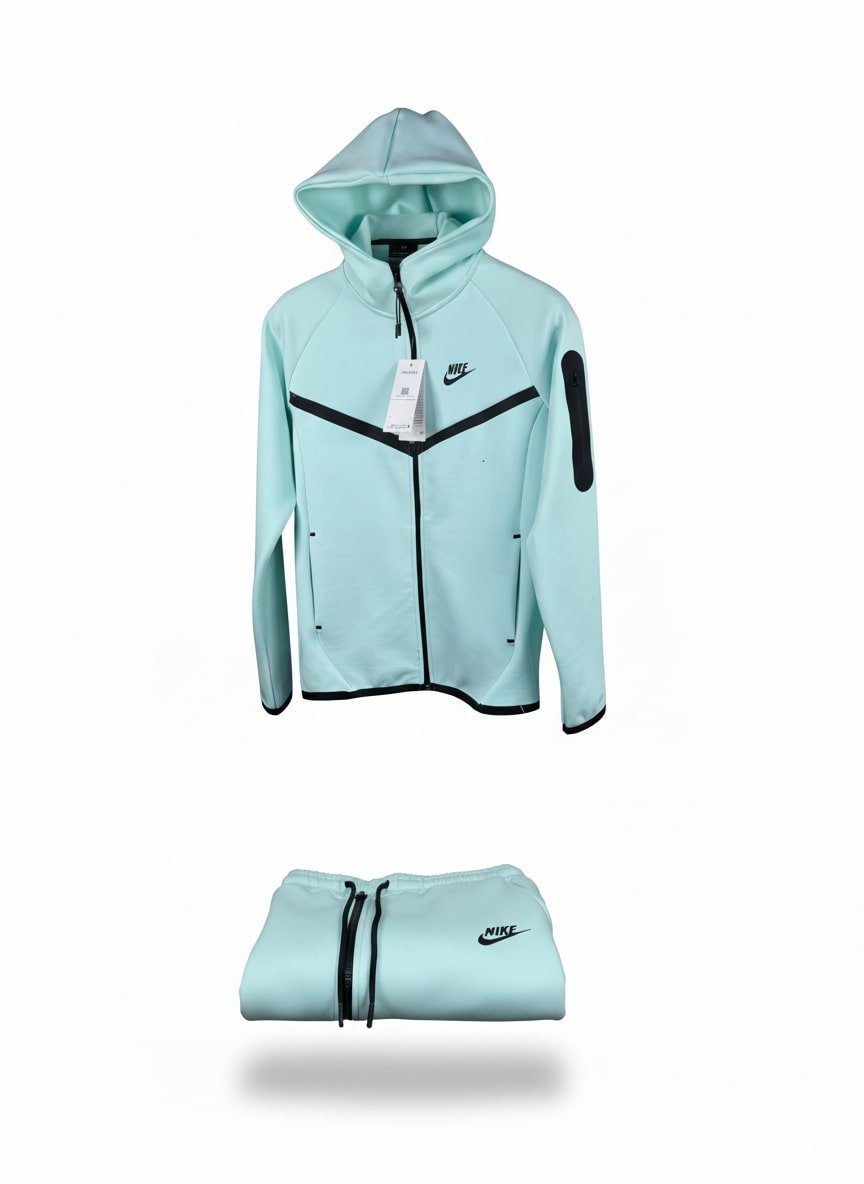 Komplet Nike Tech Fleece "Mint Green" Kids