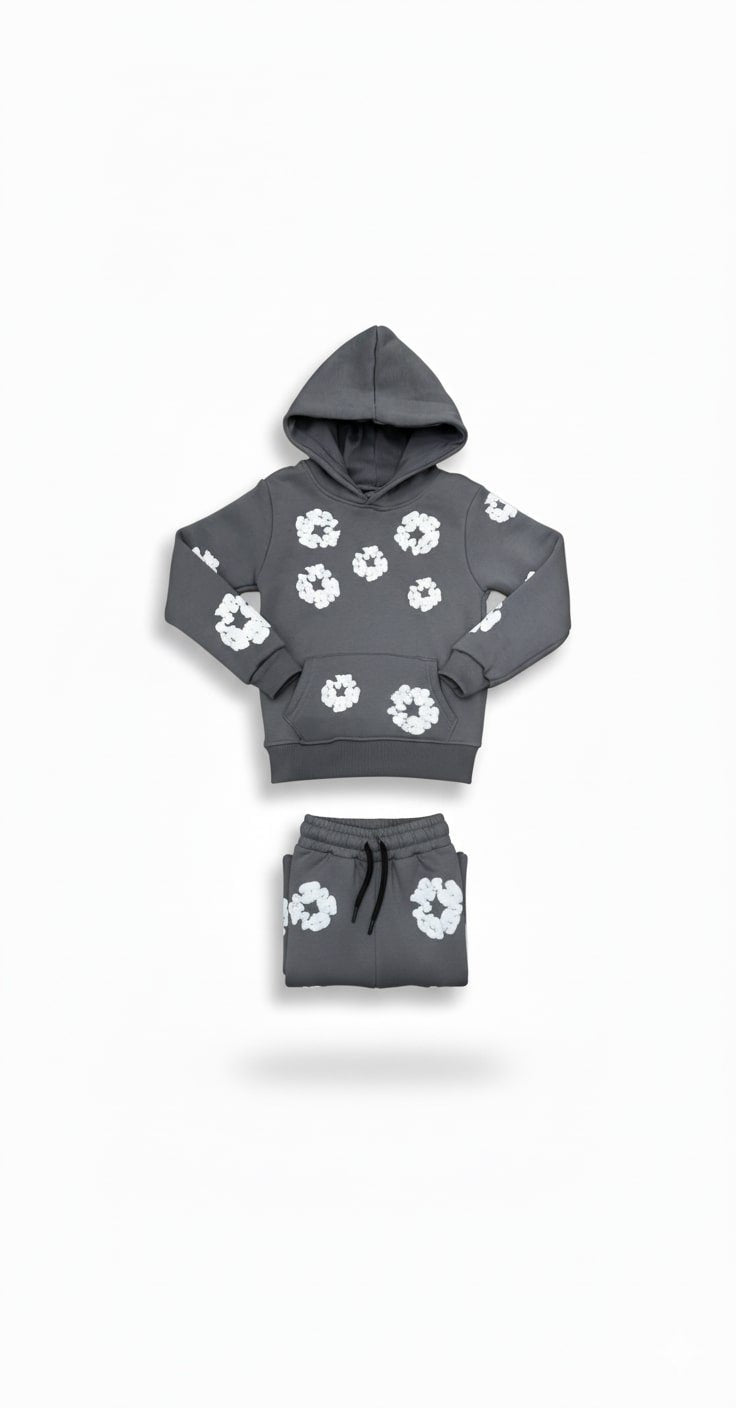 Komplet Denim Tears "Grey" Kids