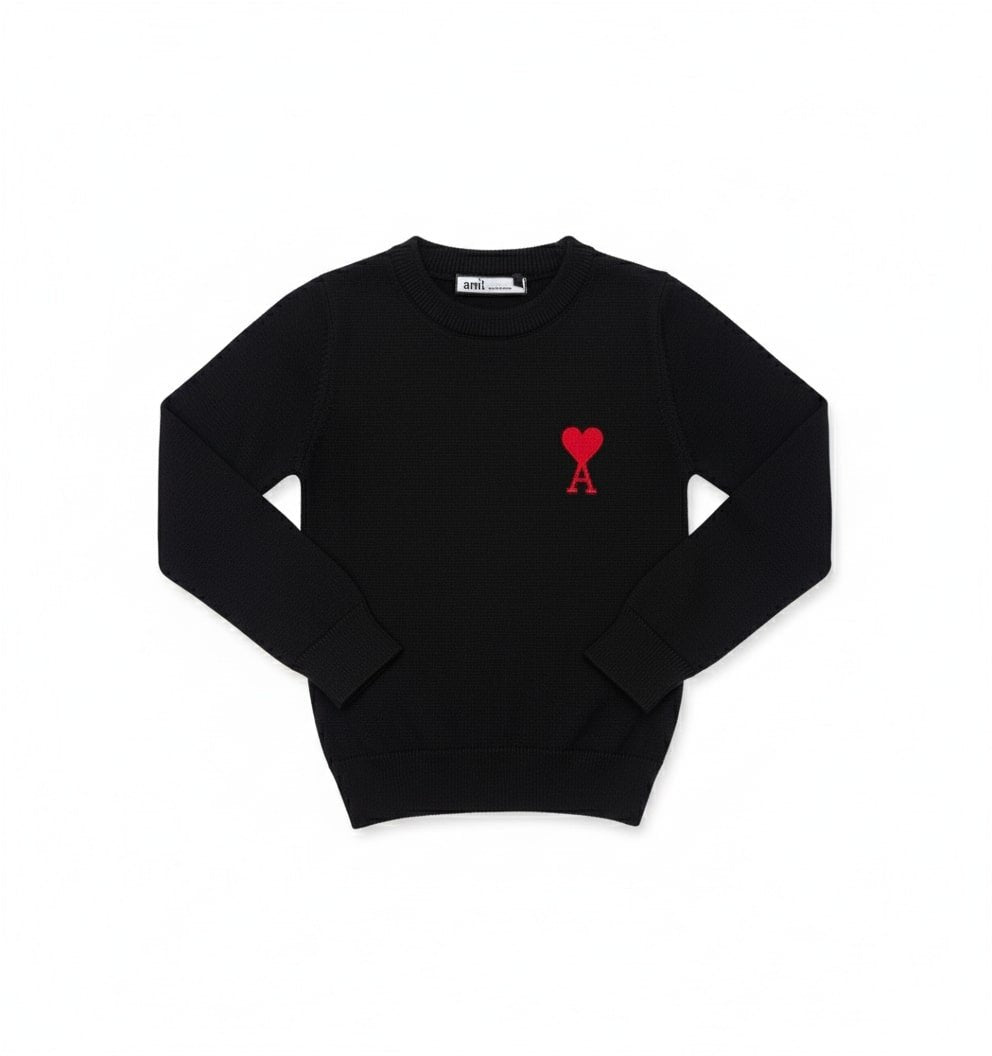 Ami majica dugih rukava "Black" Kids