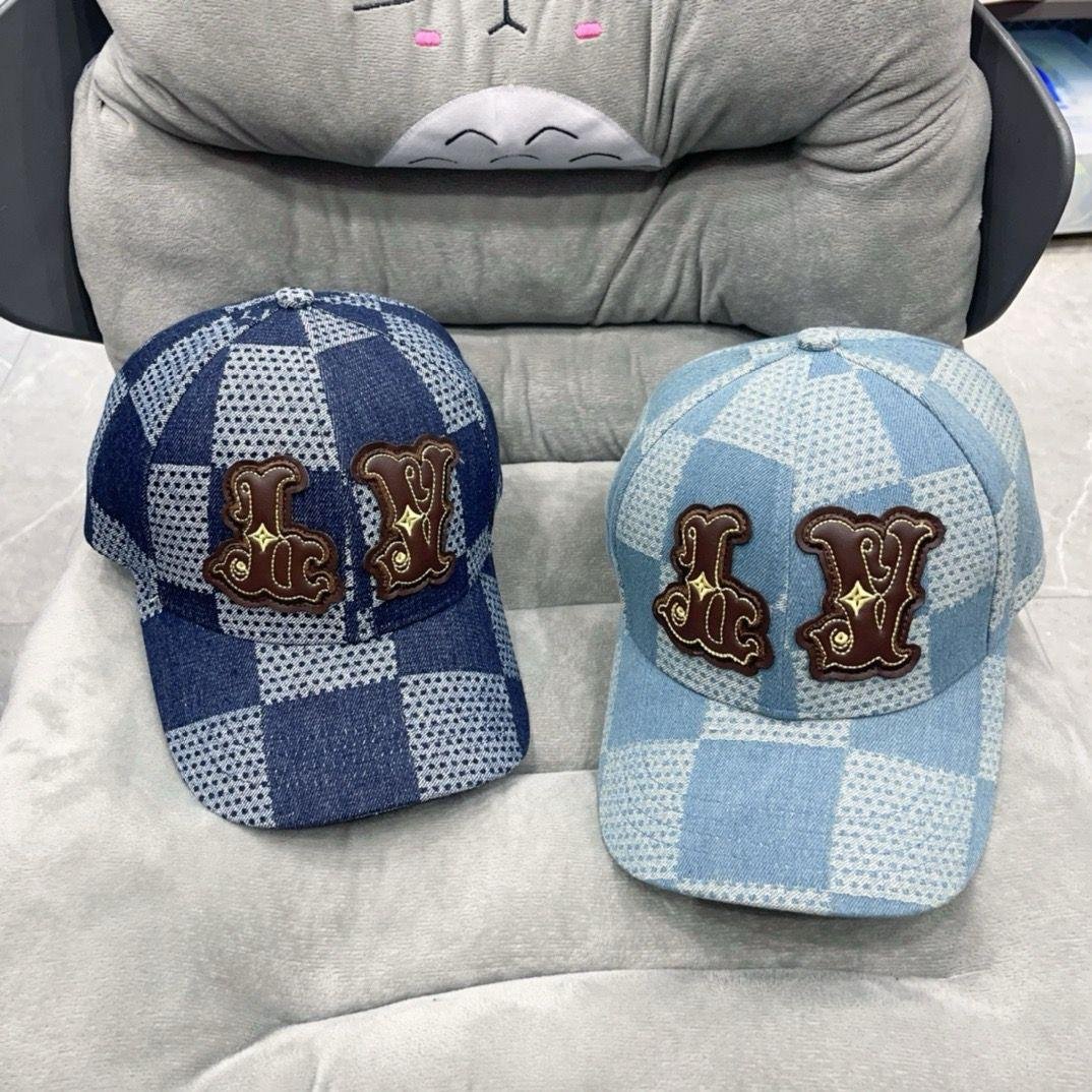 Louis Vuitton denim kapa svijetlo plava