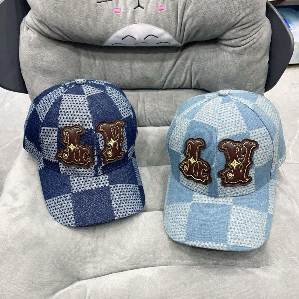 Louis Vuitton denim kapa tamno plava