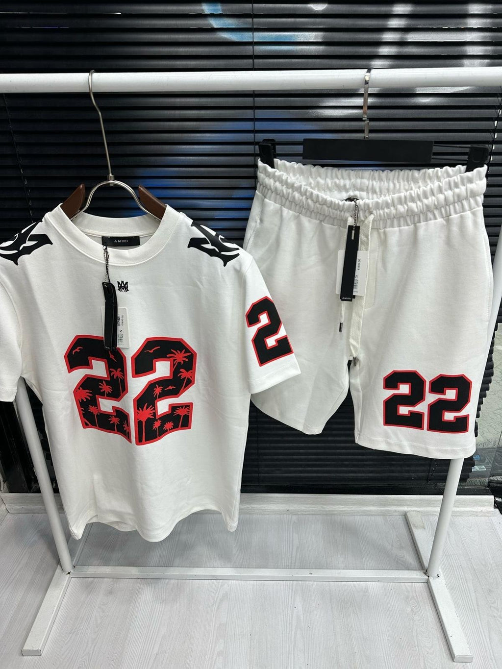 Amiri muški komplet - BIJELI v2