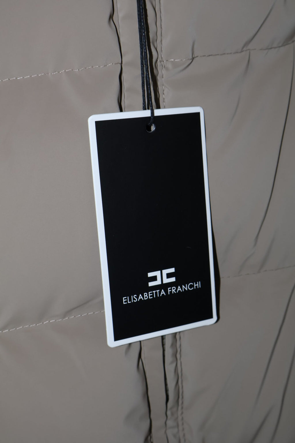 Elisabetta Franchi Beige Down Jakna