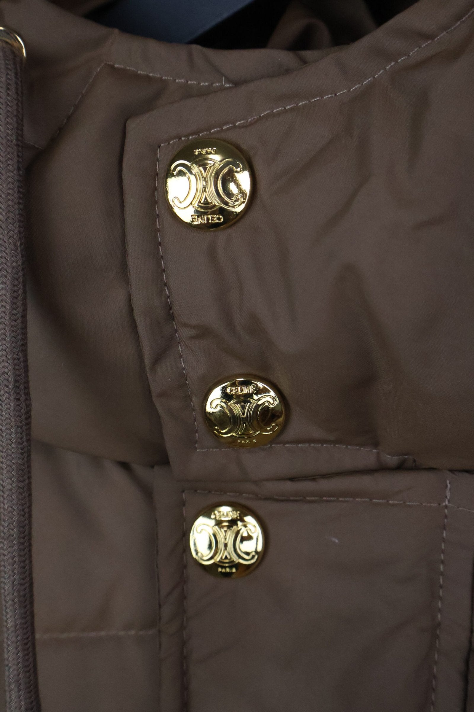 Celine Down Jakna Brown