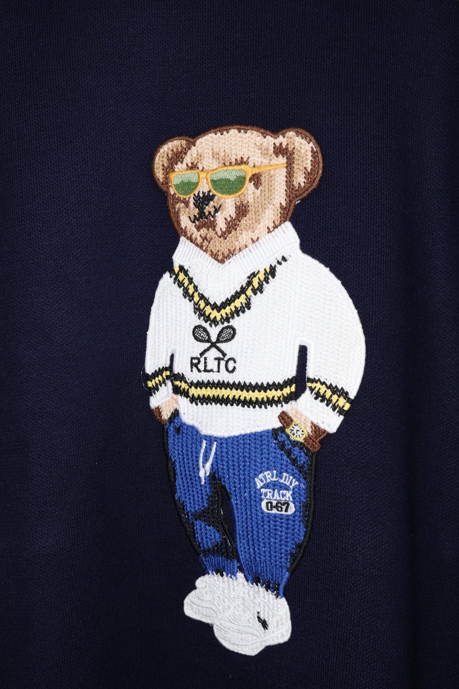 Polo Bear Ralph Lauren Dzemper "Marine Blue"