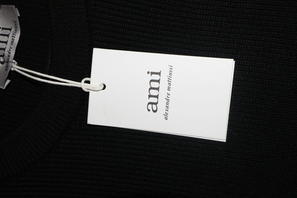 Ami Majica dugih rukava Black / Crna