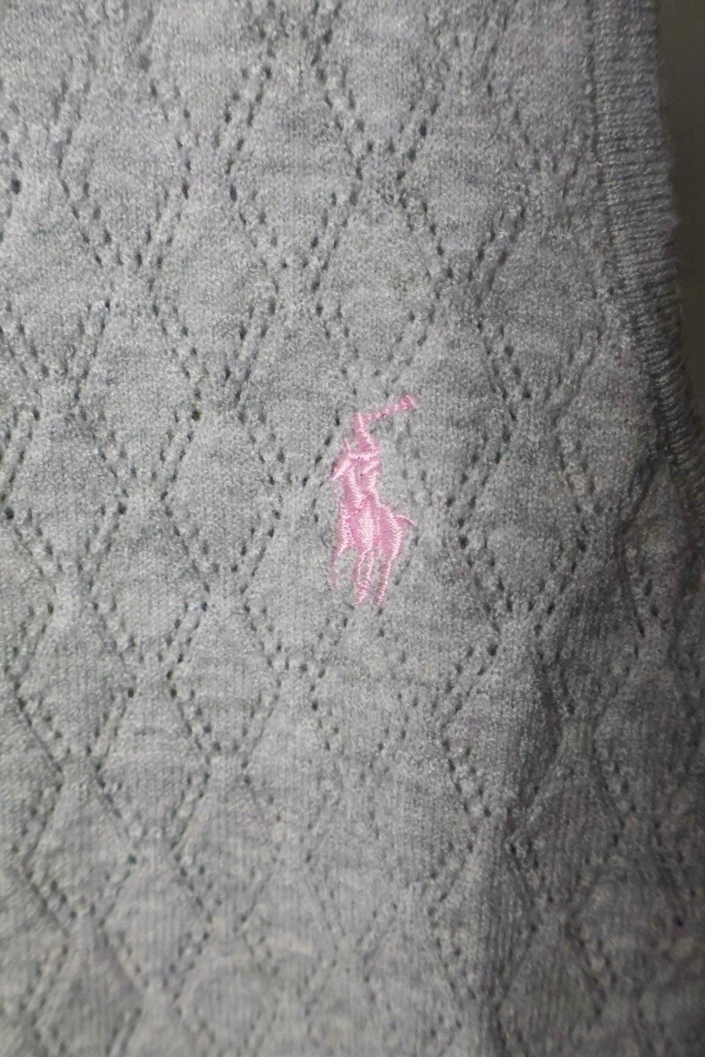 Majica Polo Ralph Lauren bez rukava, pletena, svijetlo siva