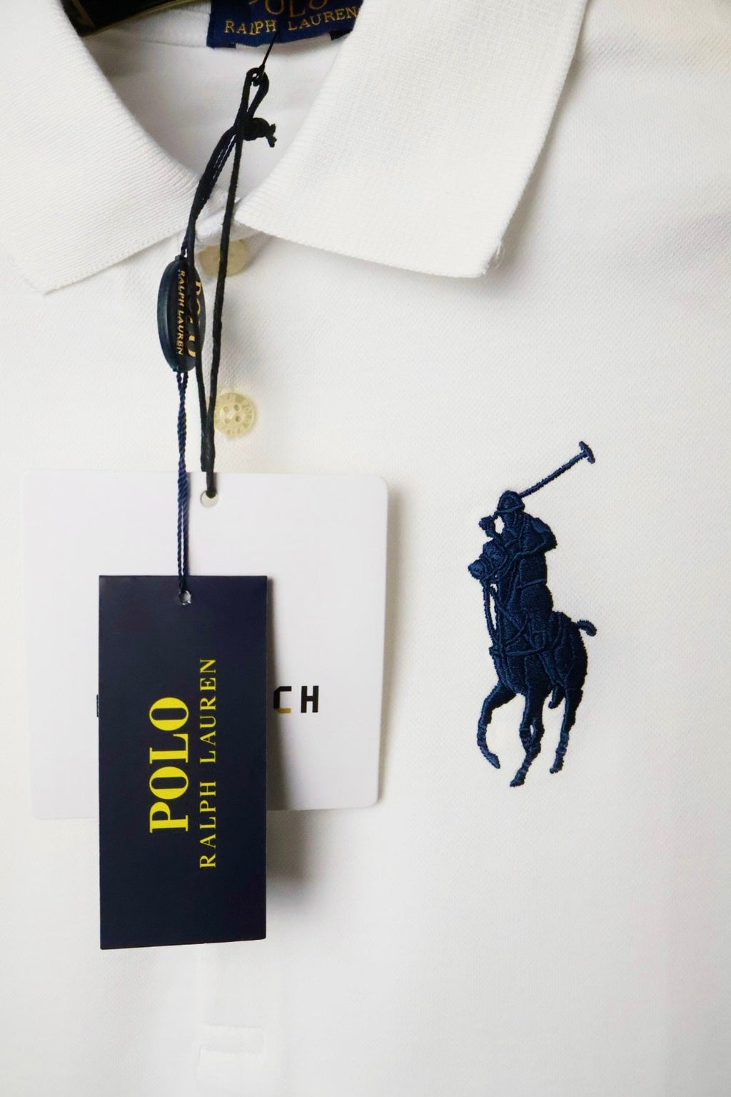 Ralph Lauren majica / white / collar