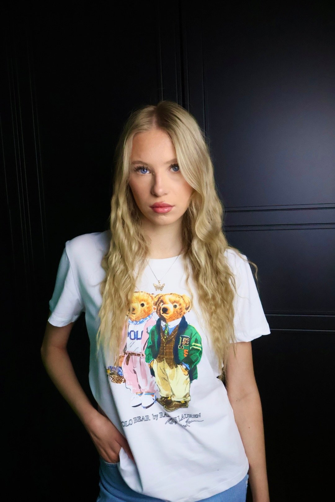 Ralph Lauren majica / White / polo bear