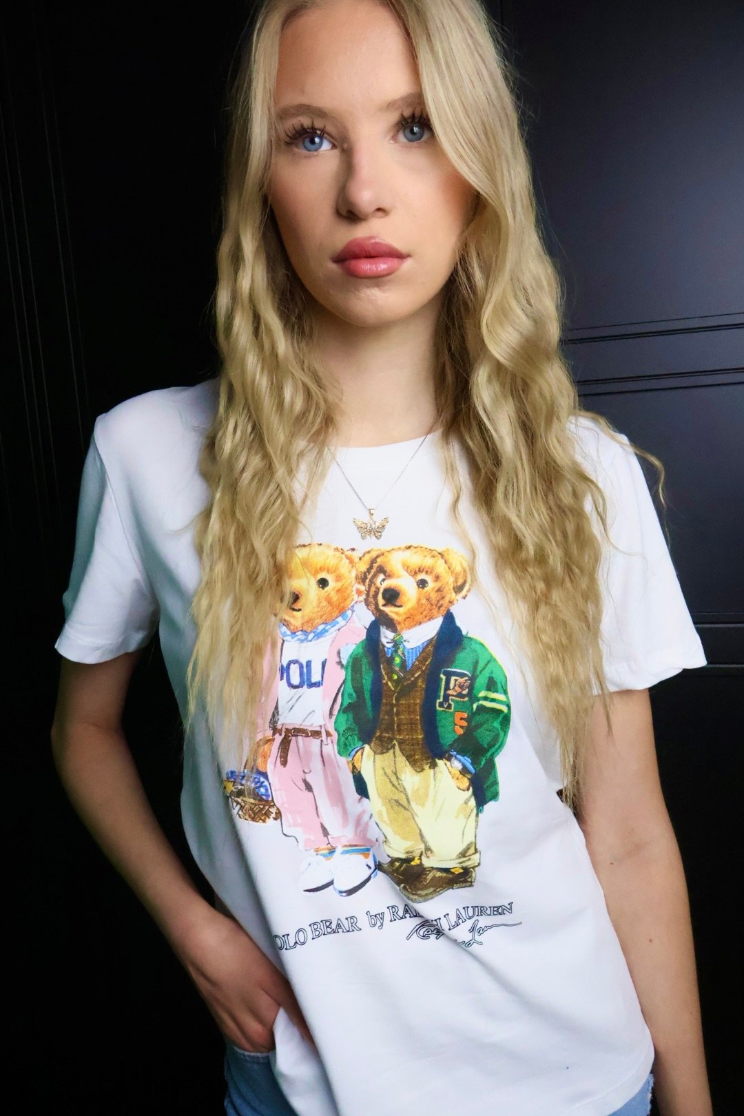 Ralph Lauren majica / White / polo bear