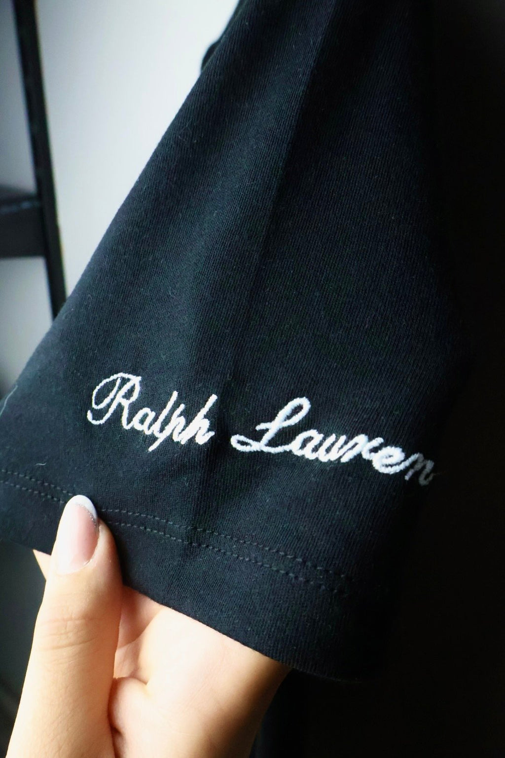 Ralph Lauren haljina / Black / Polo bear