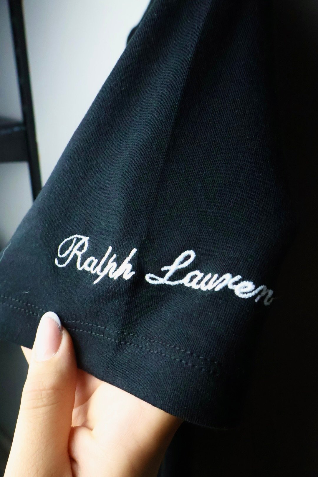 Ralph Lauren haljina / Black / Polo bear