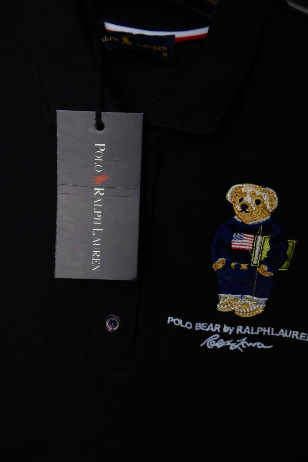 Ralph Lauren haljina / Black / Polo bear