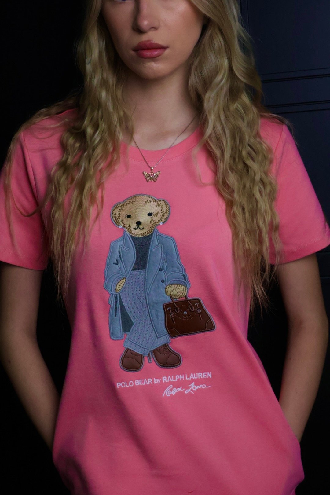 Ralph Lauren haljina / Pink / Polo Bear