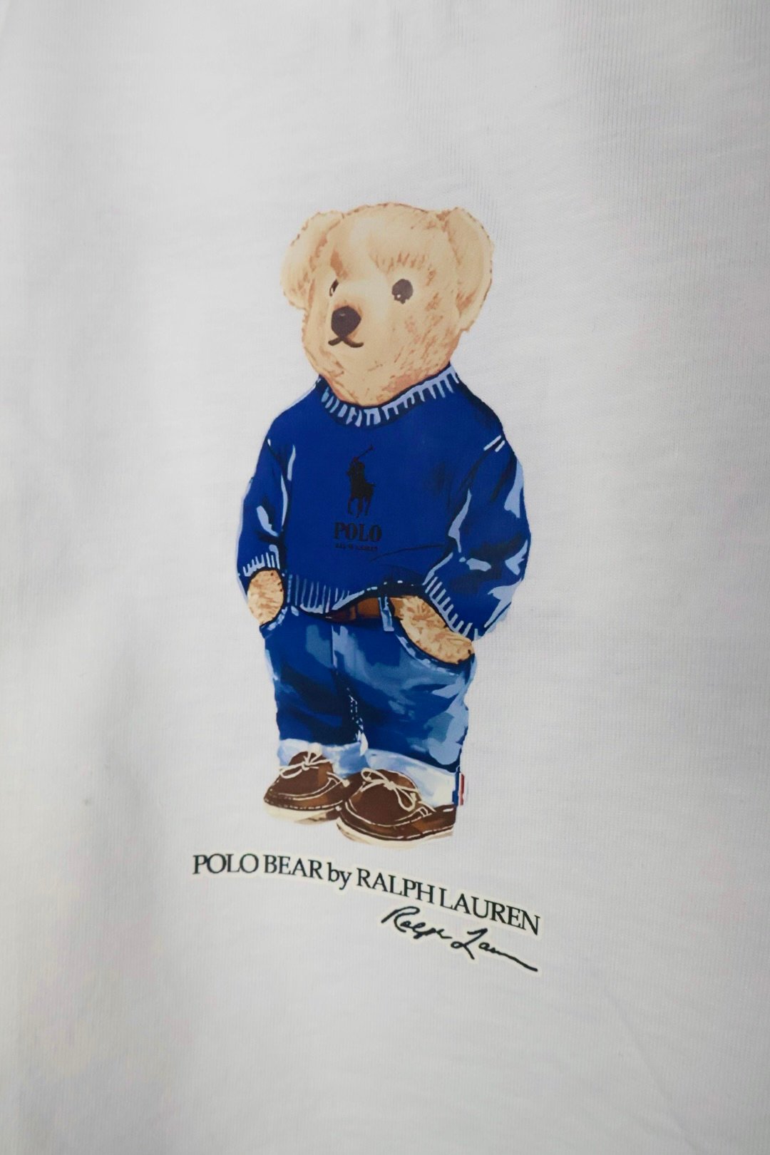 Komplet Ralph Lauren /  White / light blue / polo bear / Kids