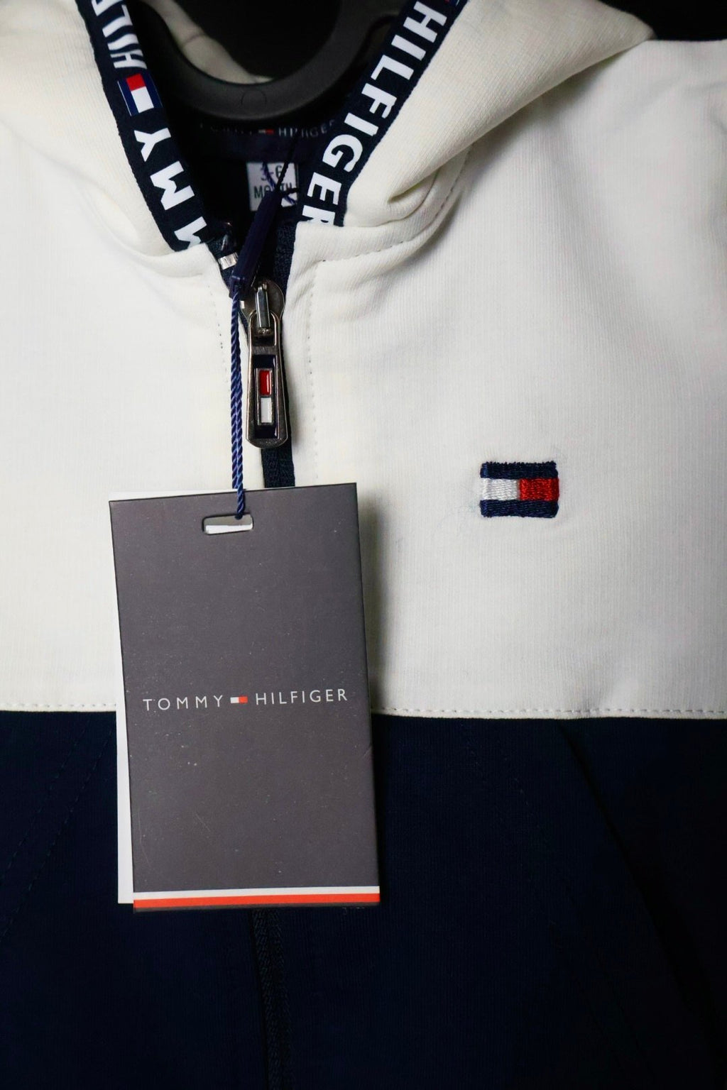 Komplet Tommy Hilfiger /  White / Dark Blue / Kids