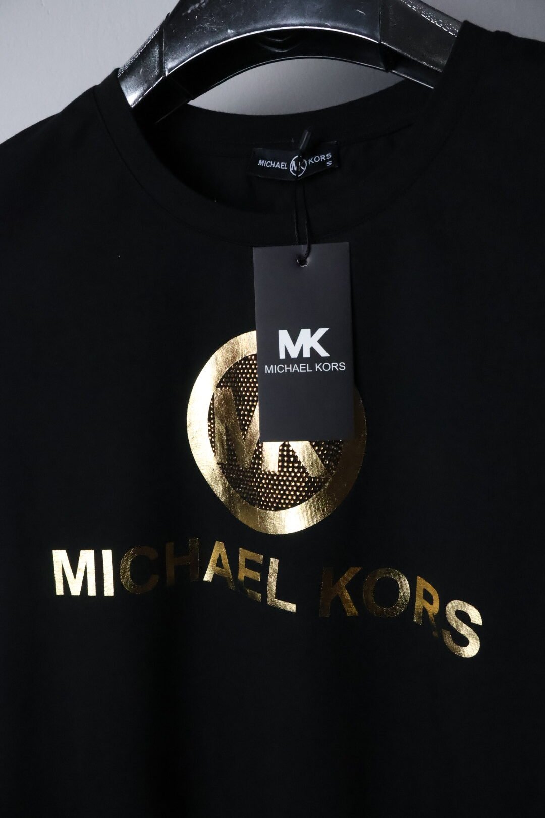 Michael Kors majica / Black / Gold logo