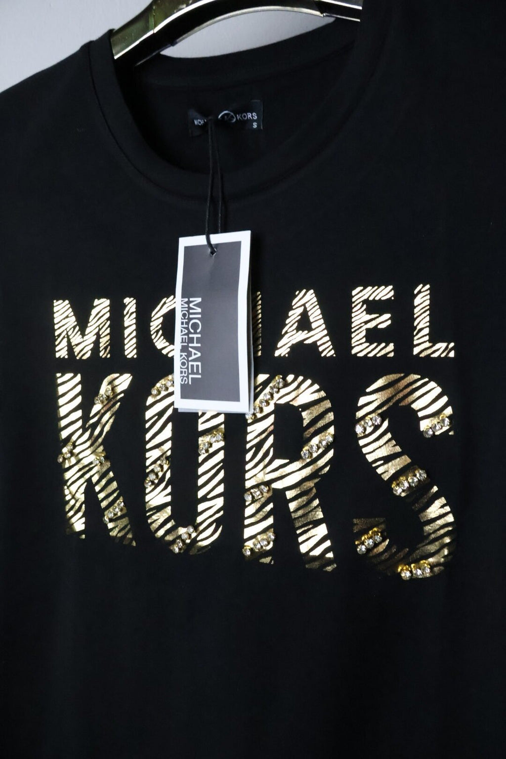 Michael Kors majica / Black / Gold logo