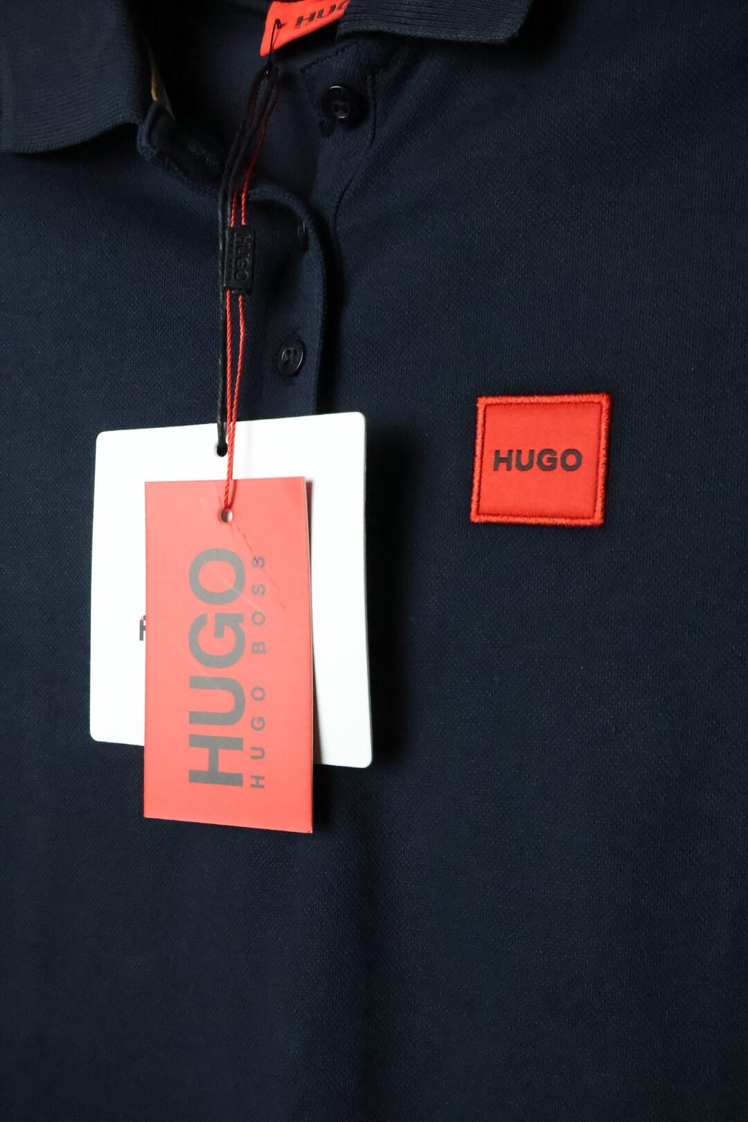Hugo majica / Black / Collar