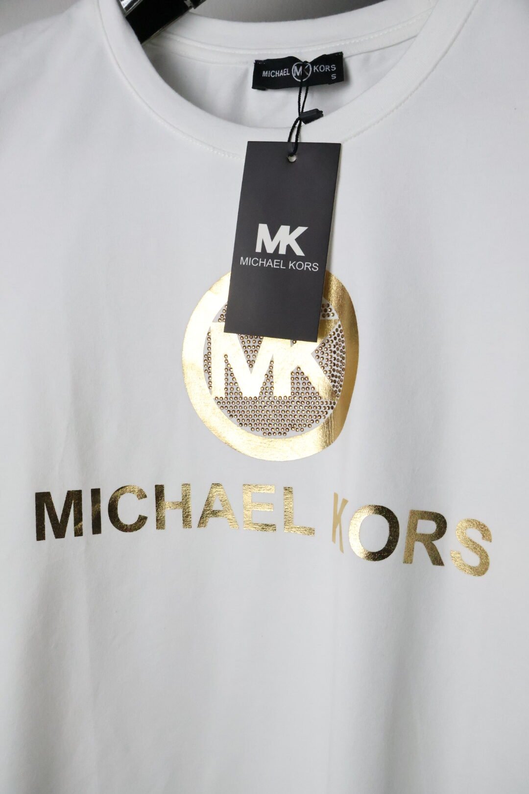 Michael Kors majica / White / Gold logo