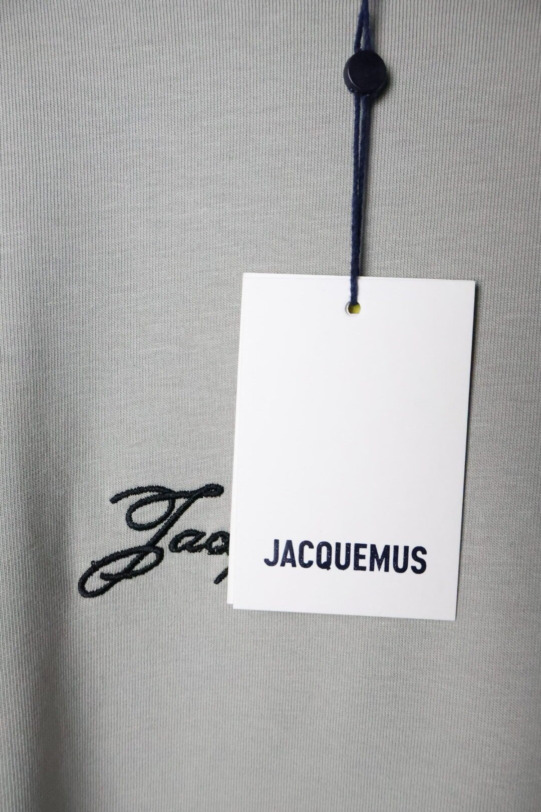 Majica Jacquemus kratki rukav siva