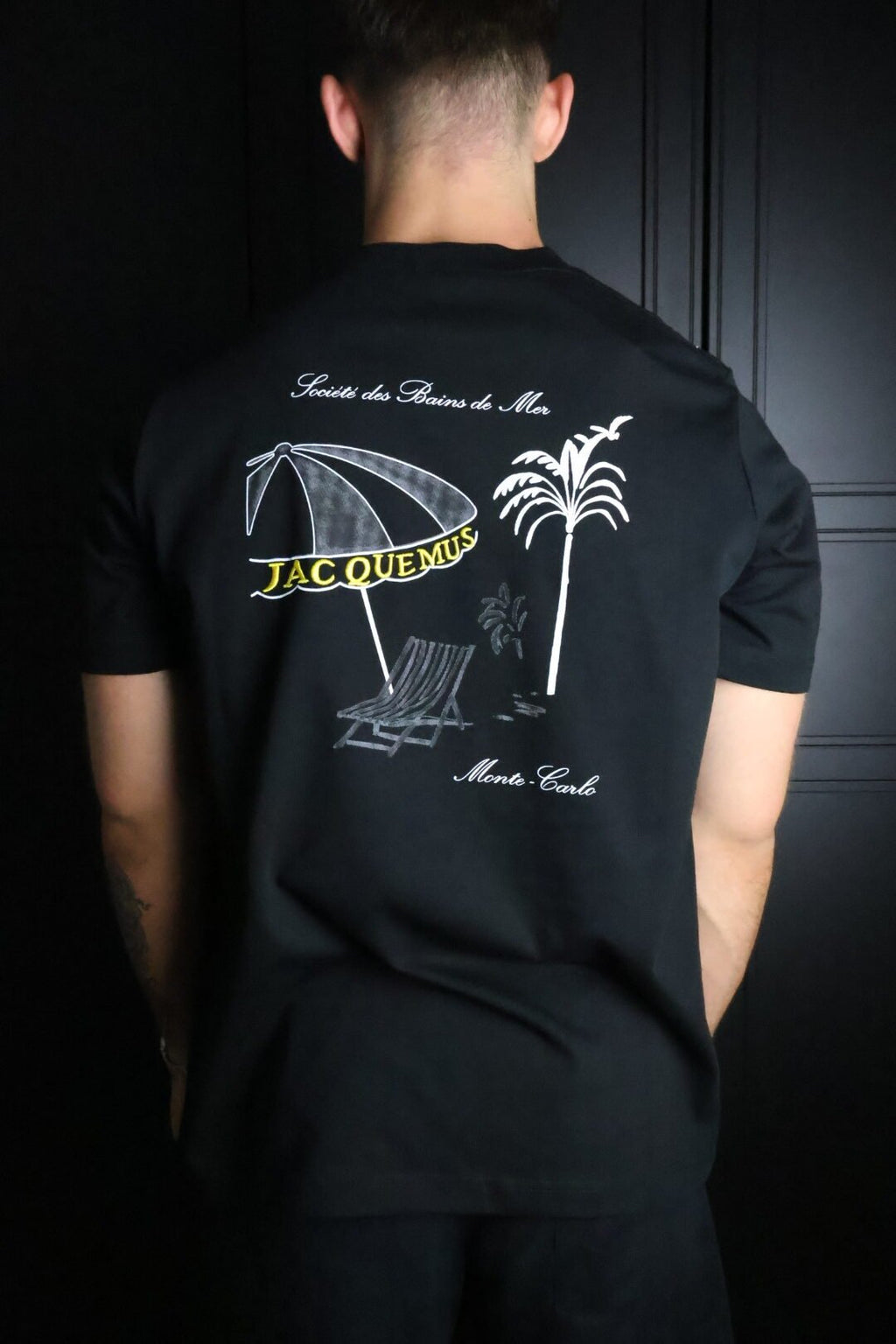 Majica Jacquemus kratki rukav crna