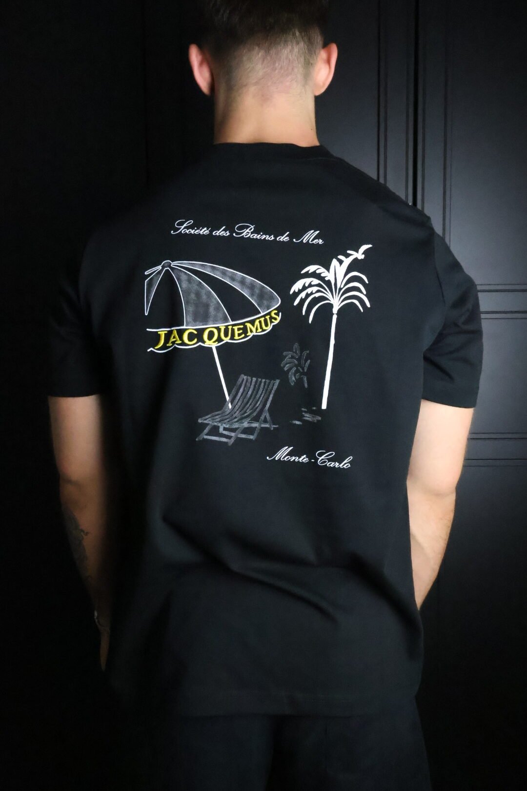 Majica Jacquemus kratki rukav crna