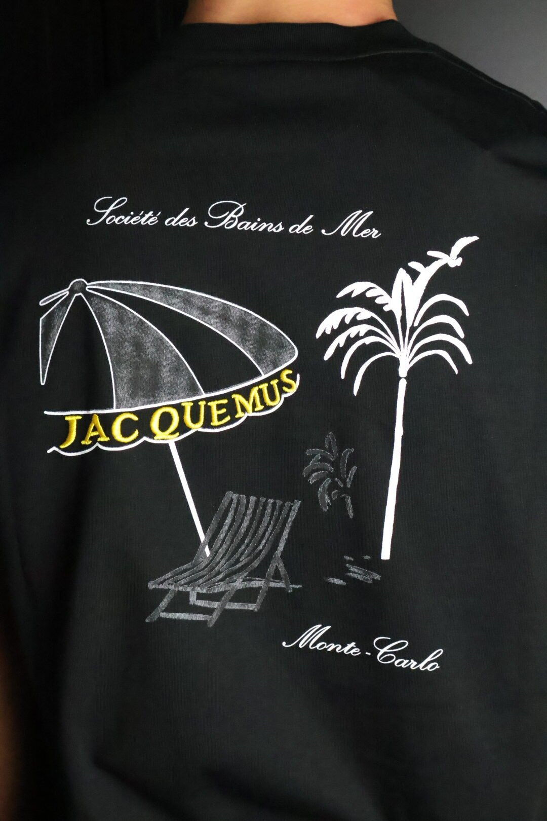 Majica Jacquemus kratki rukav crna