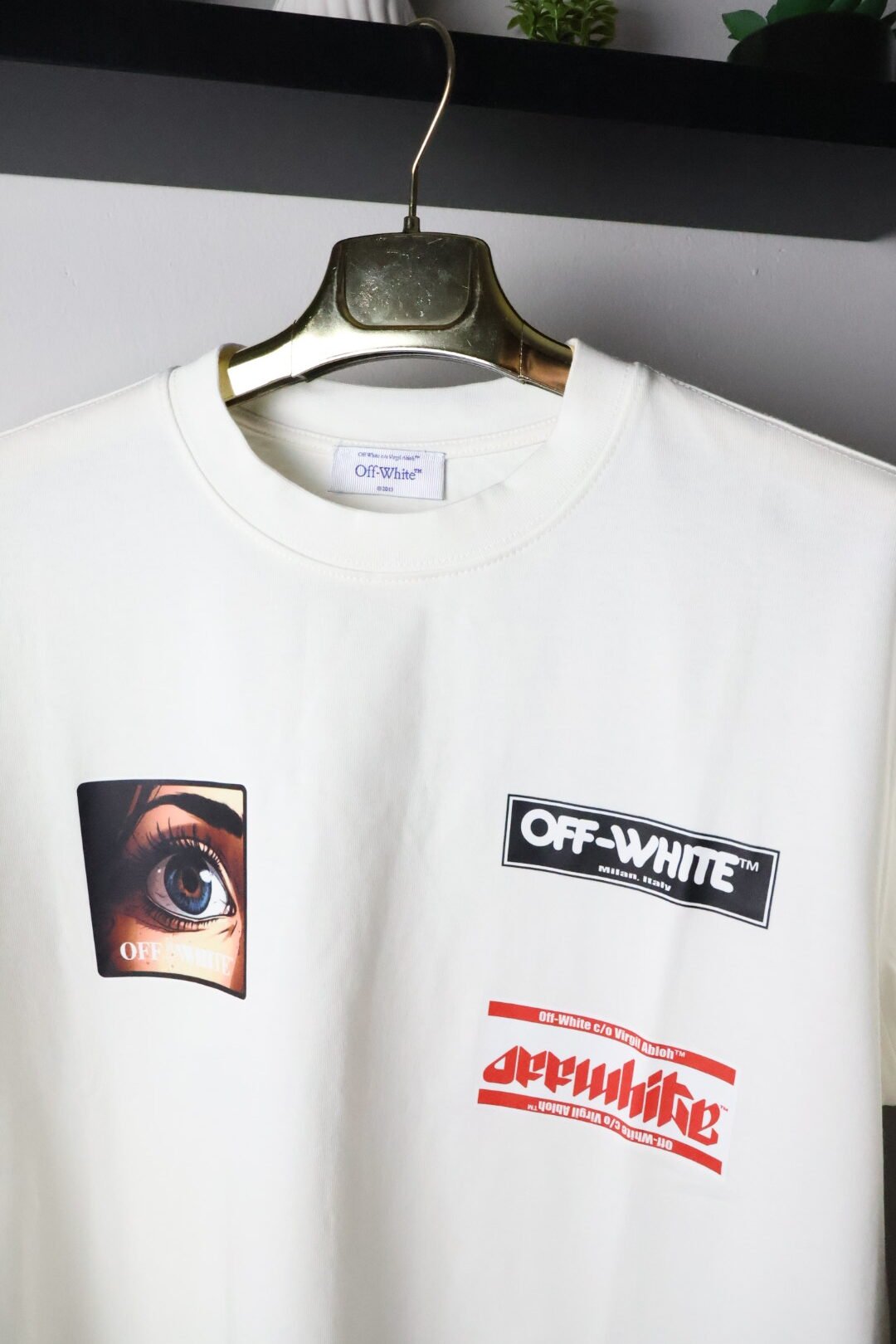 Majica Off-White kratki rukavi bijela