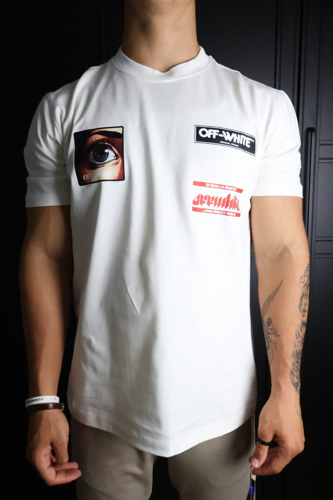 Majica Off-White kratki rukavi bijela