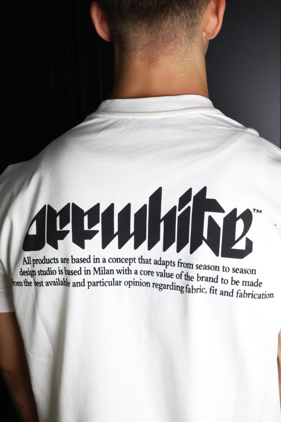 Majica Off-White kratki rukavi bijela