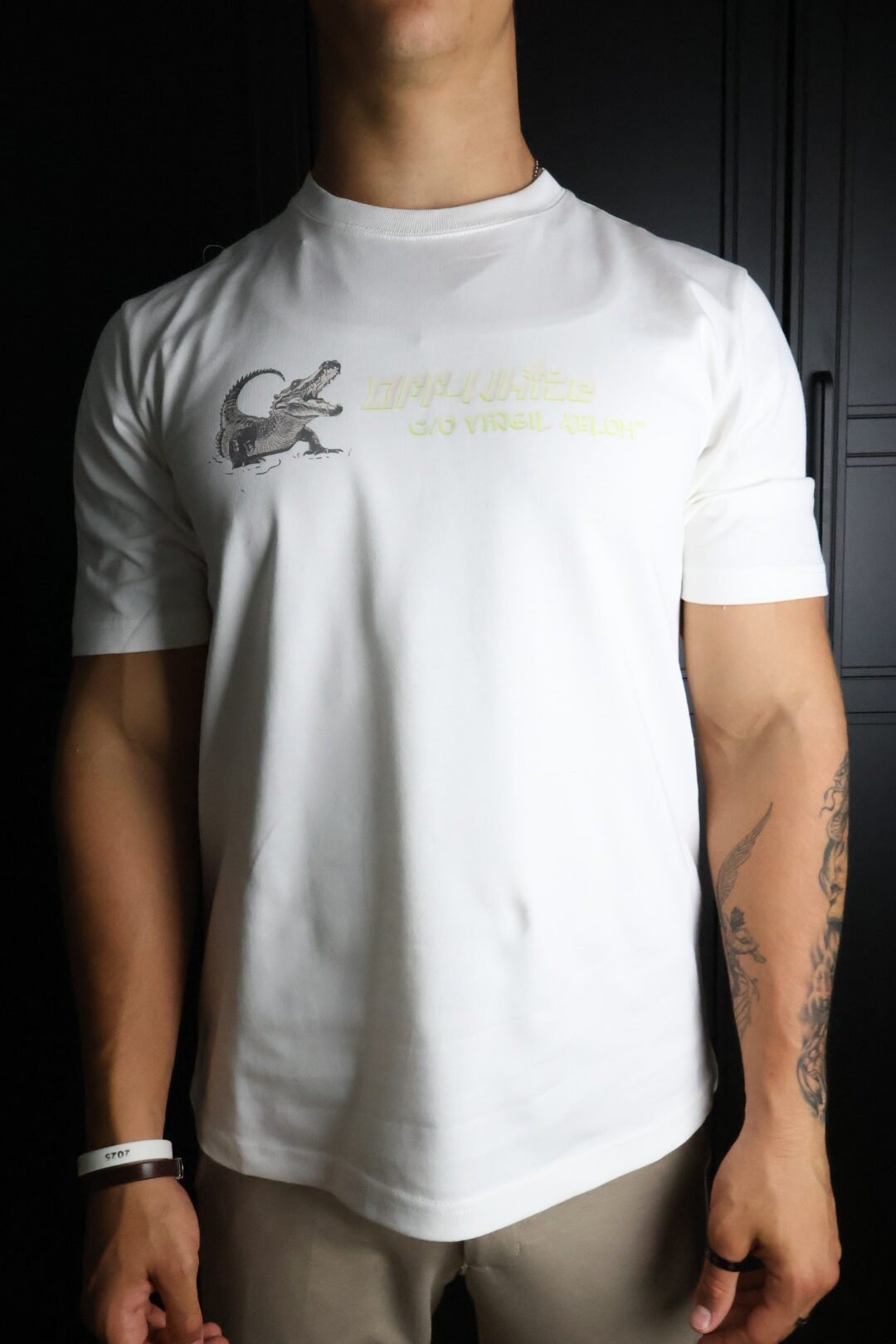 Majica Off-White kratki rukavi bijela