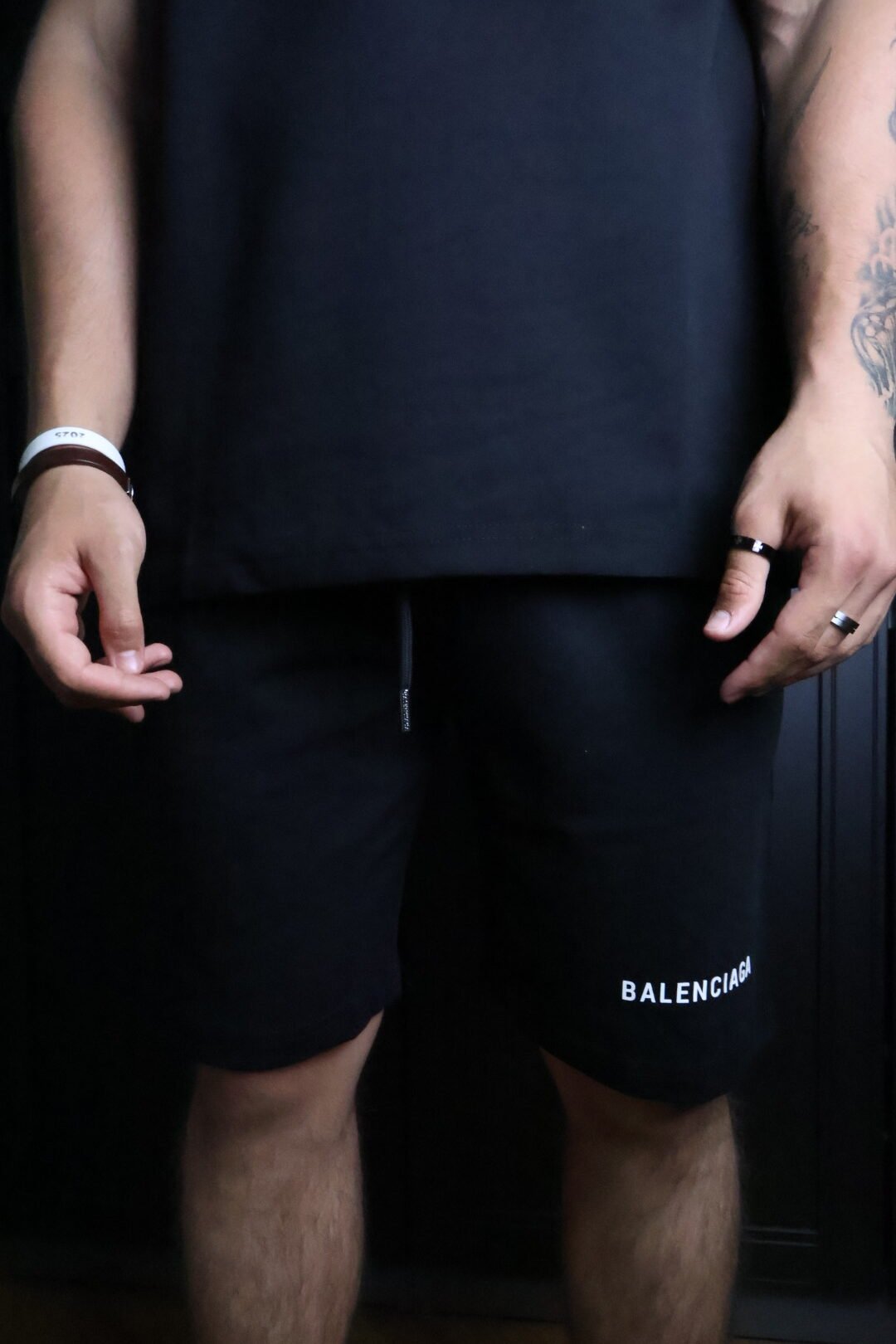 Komplet Balenciaga crni