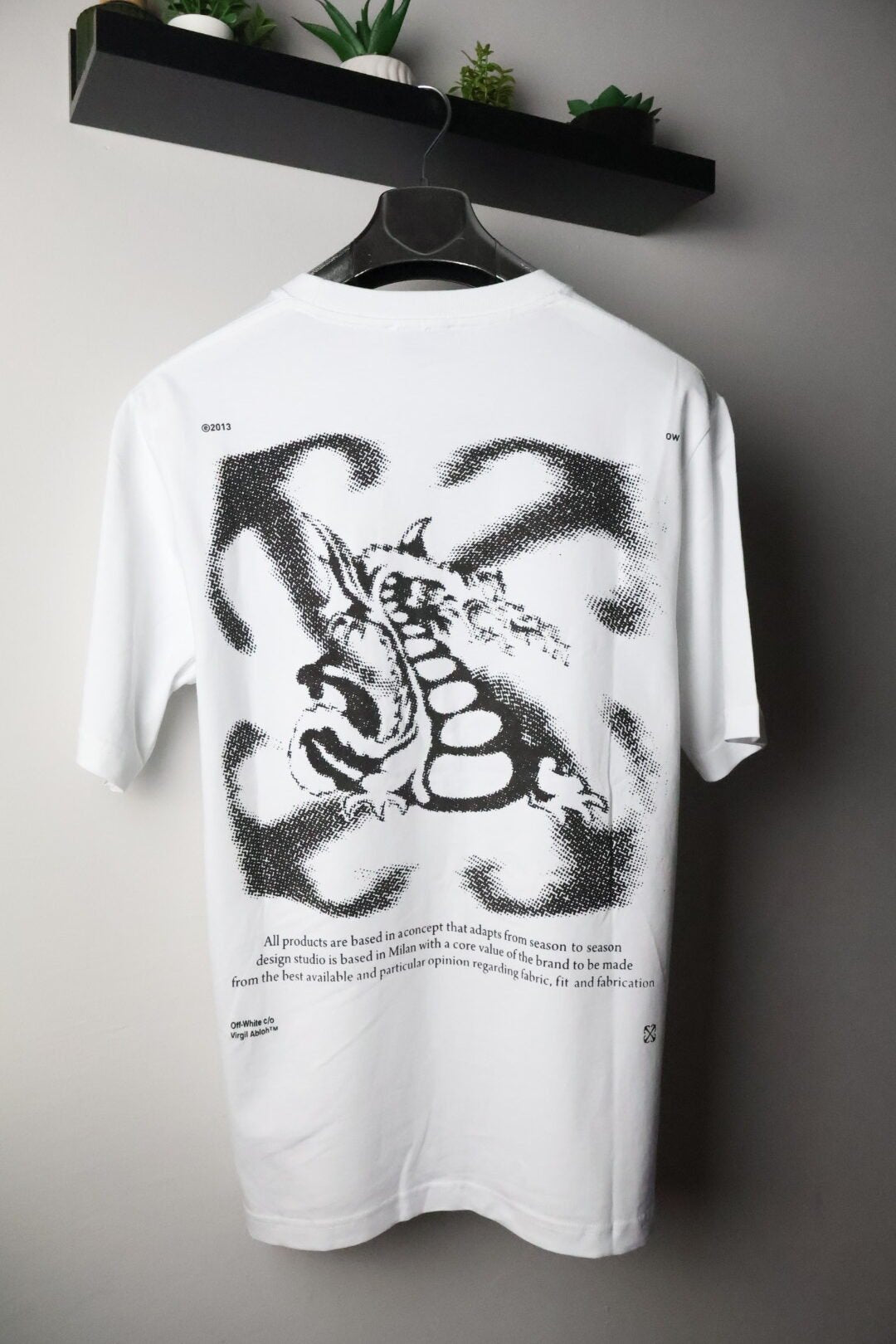 Majica Off-White kratki rukavi bijela