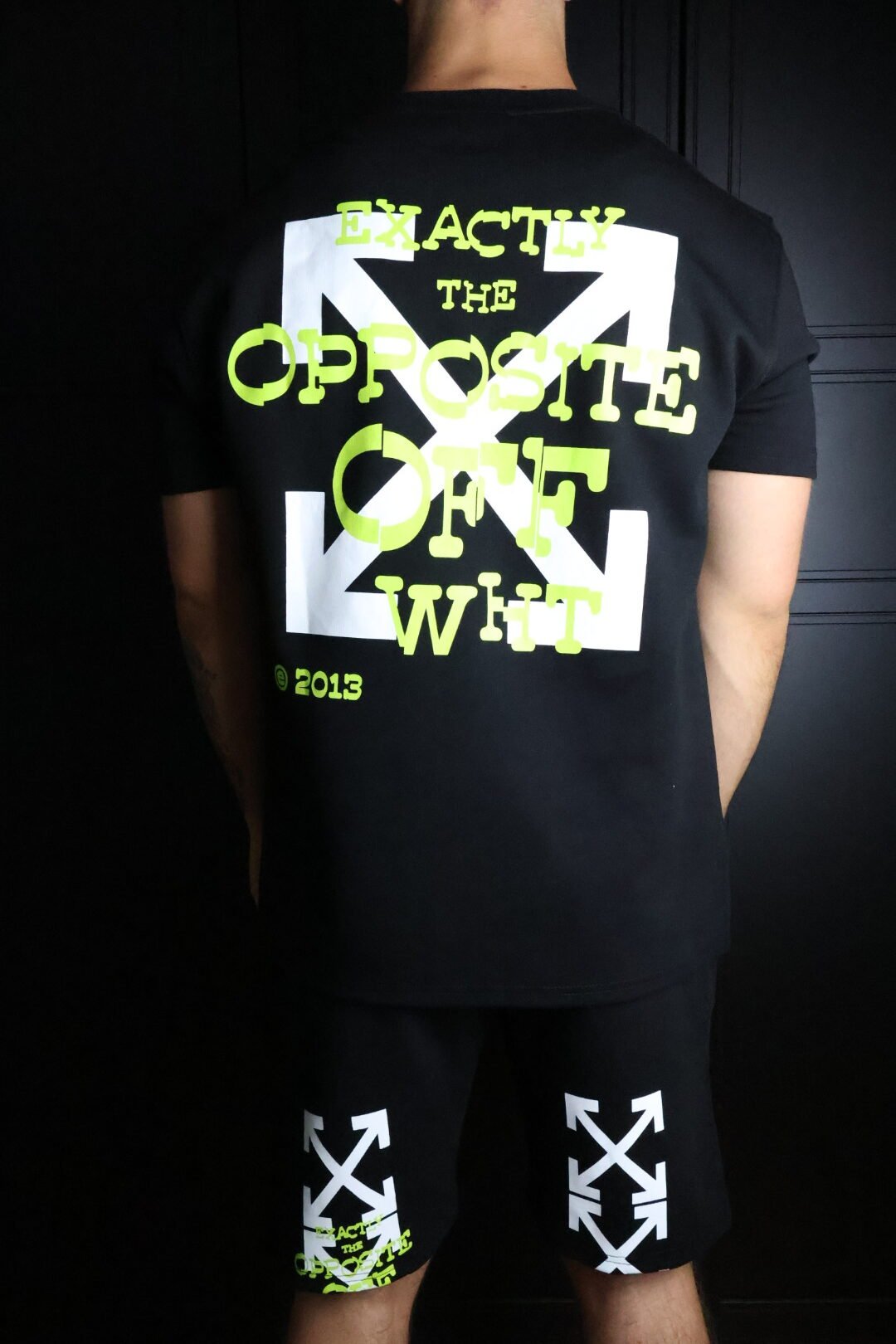 Komplet Off-White crni