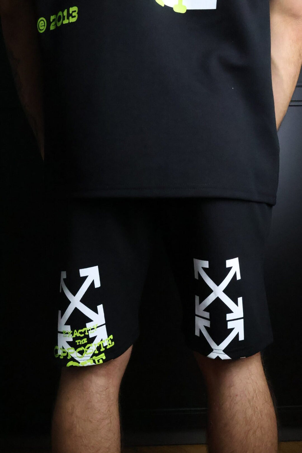Komplet Off-White crni