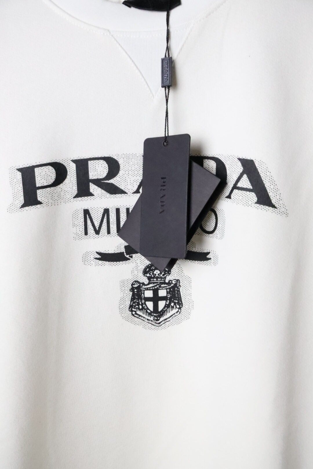 Majica Prada bijela dugi rukavi