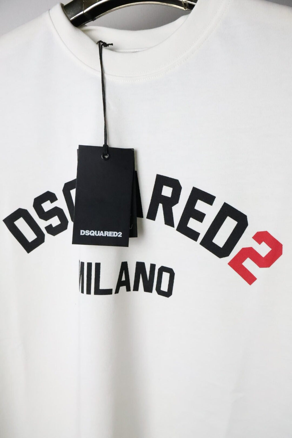 Majica Dsquared2 kratki rukavi bijela Milano