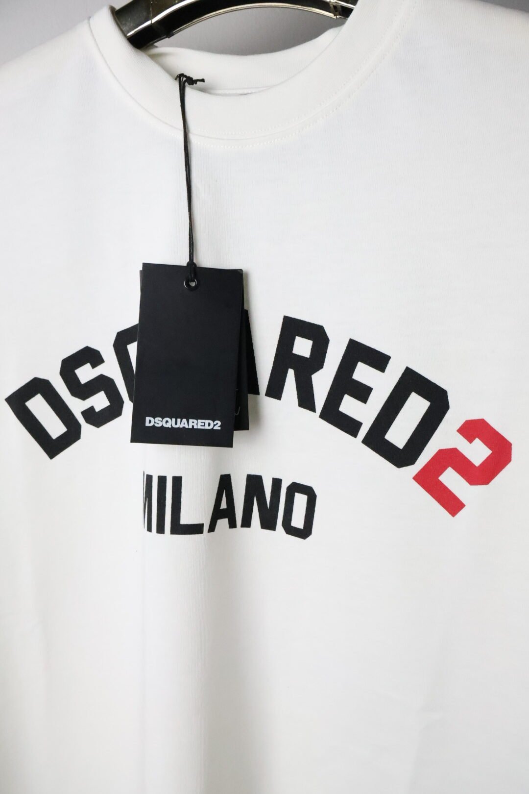 Majica Dsquared2 kratki rukavi bijela Milano