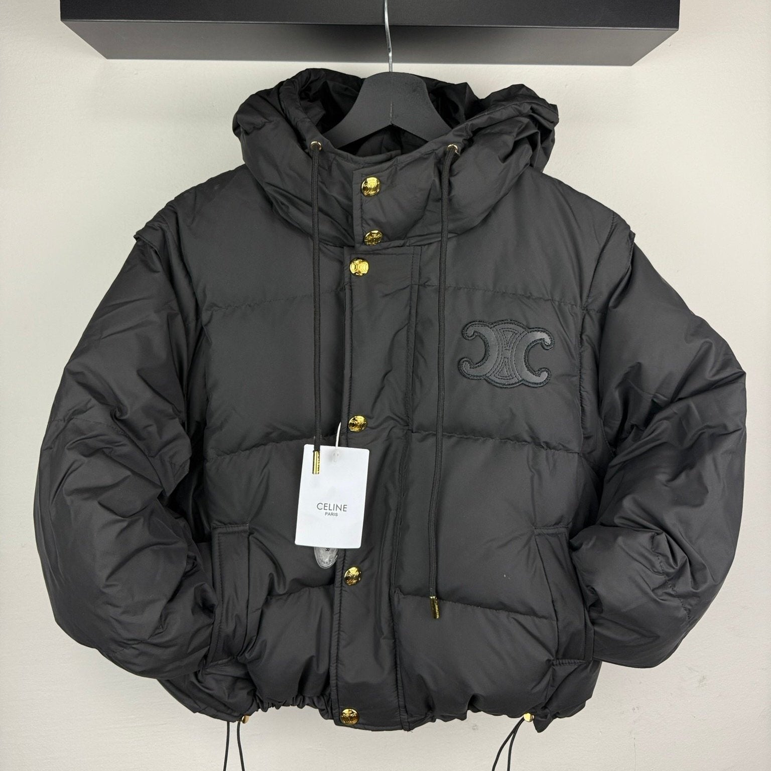 Celine Down Jakna Black