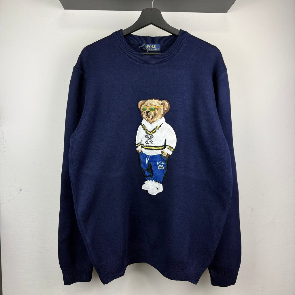 Polo Bear Ralph Lauren Dzemper "Marine Blue"