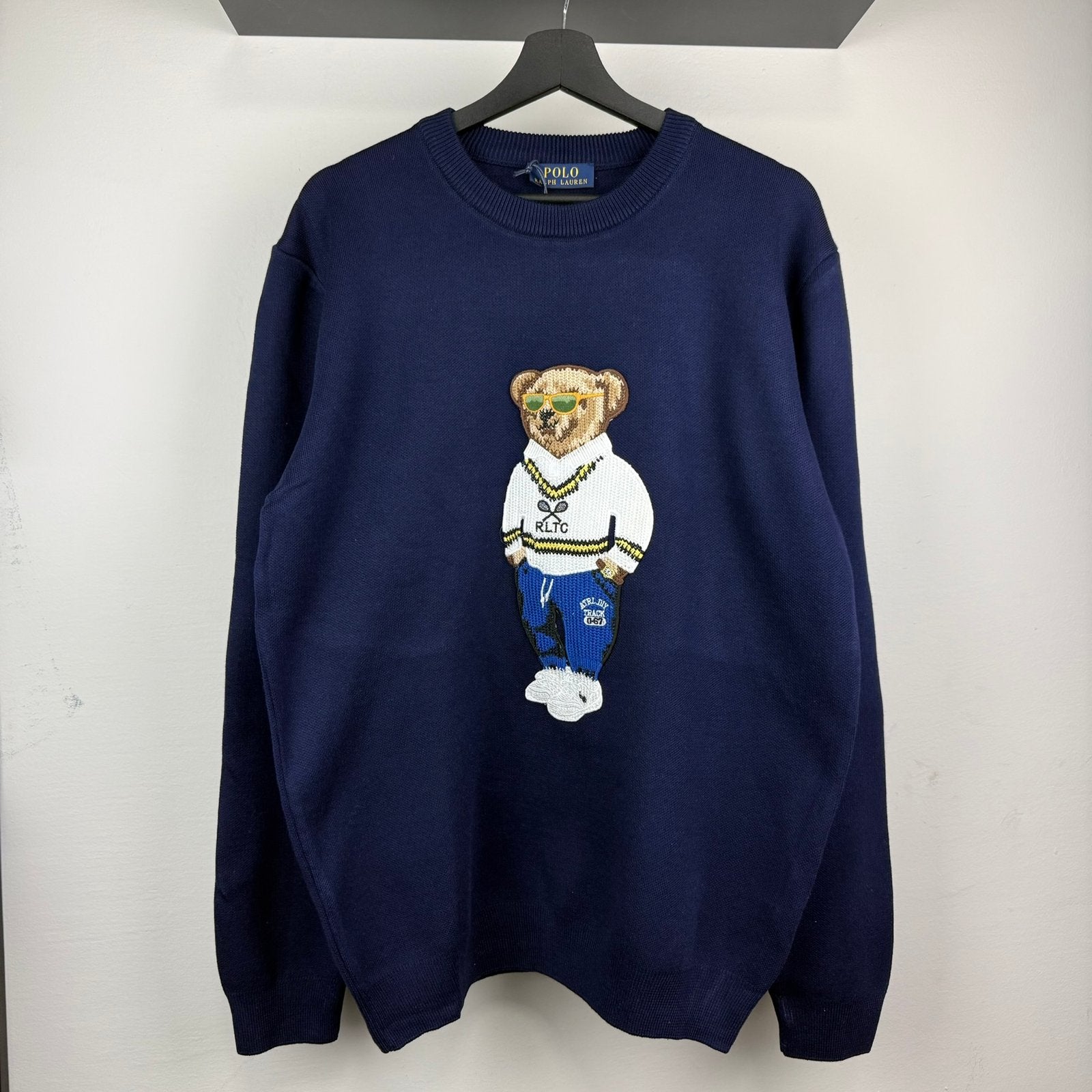 Polo Bear Ralph Lauren Dzemper "Marine Blue"